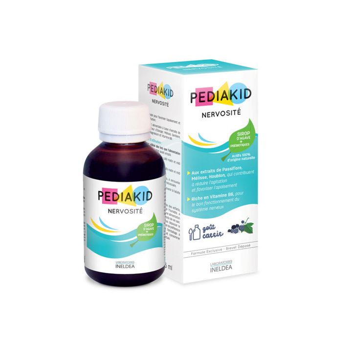 Pediakid nervosité goût cassis - flacon de 125 ml