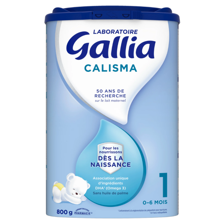 Calisma Lait premier âge dès la naissance système immunitaire Gallia - pot de 800g