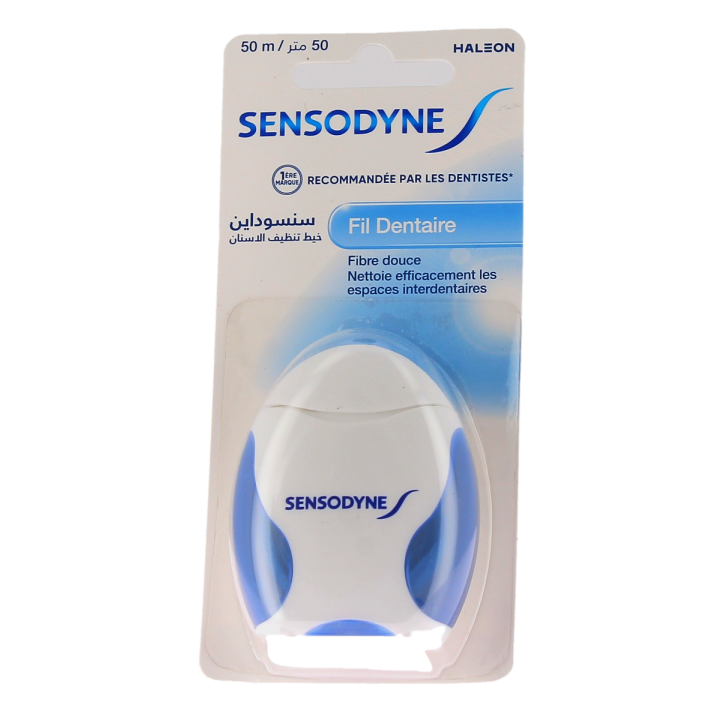 Fil dentaire Sensodyne - fil dentaire de 50m