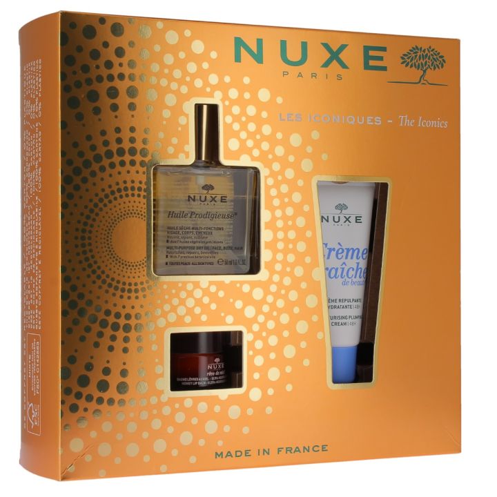 Coffret les iconiques Nuxe - coffret de 3 produits 