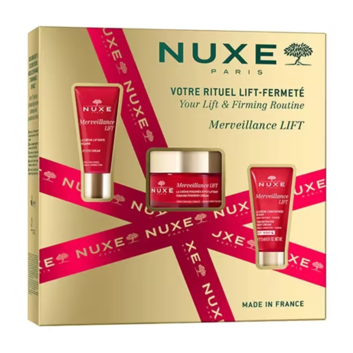 Votre rituel lift-fermeté merveillance lift Nuxe - coffret de 3 produits
