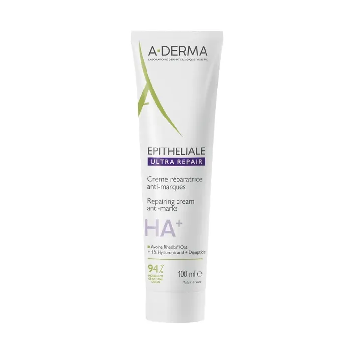 Epitheliale Ultra repair HA+ Crème réparatrice anti-marques A-Derma - tube de 100ml