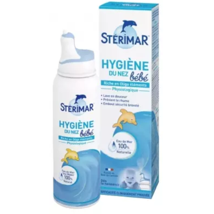 Hygiène du nez bébé Stérimar - spray de 50ml