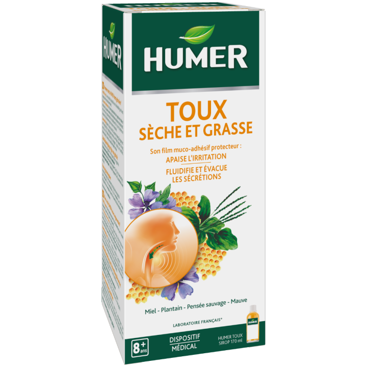 Humer toux sèche et grasse sirop - flacon de 170 ml
