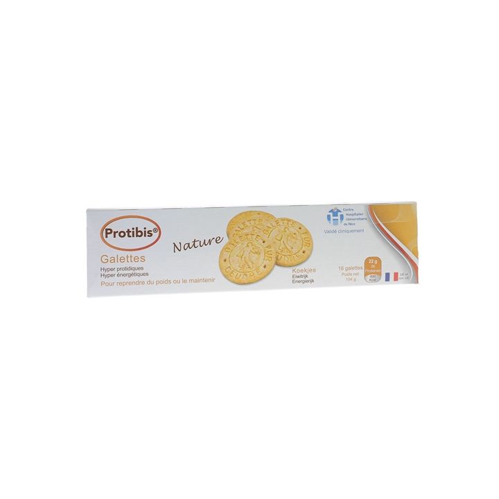 Protibis Galettes nature HP/HC Nutrisens - boîte de 16 galettes