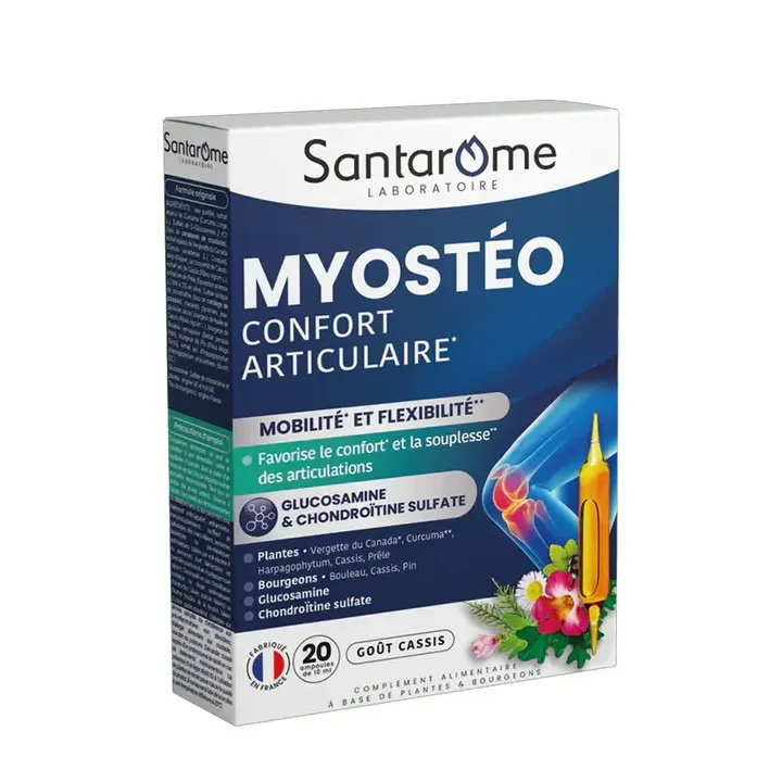 Myostéo confort articulaire Santarome - boîte de 2 ampoules de 10ml