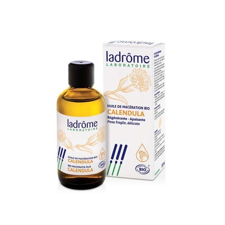 Huile de calendula Bio Ladrôme - Flacon de 100ml