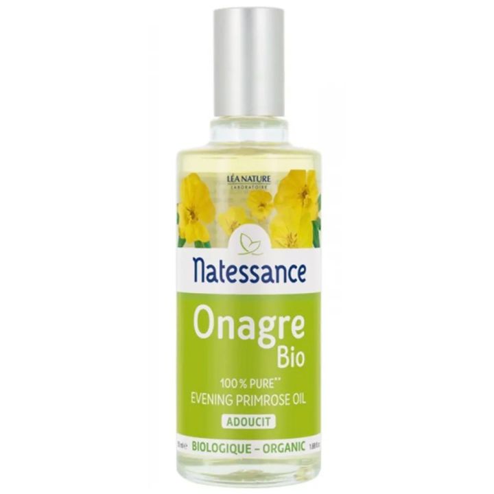 Natessance huile Onagre Bio Léa Nature - flacon de 50ml