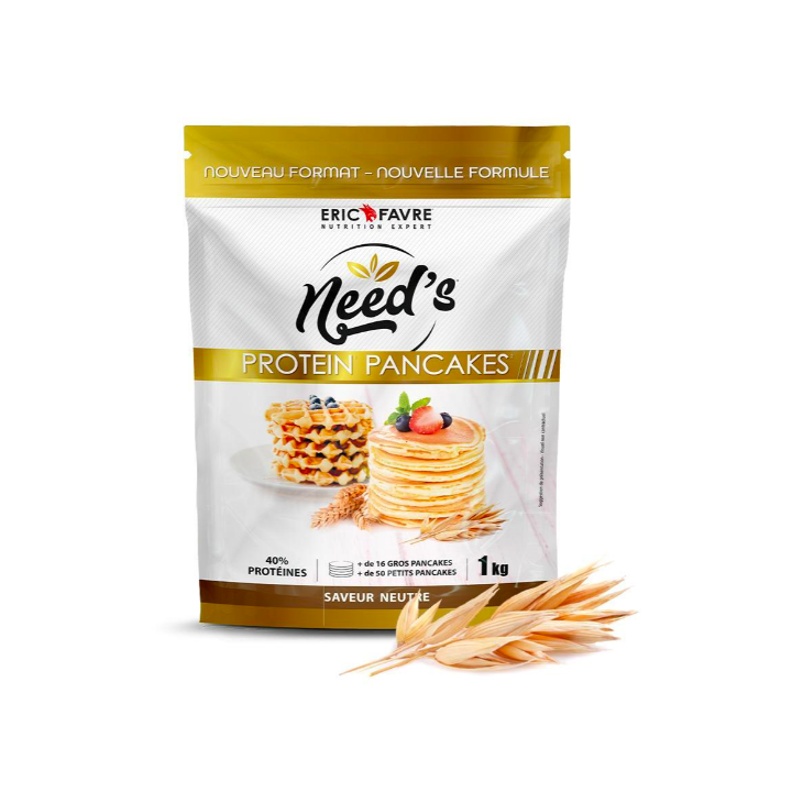 Need's Protein Pancakes saveur neutre Eric Favre - sachet de 1kg