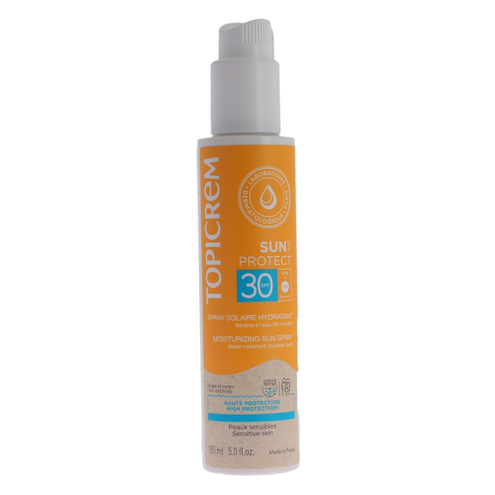 Sun protect spray solaire hydratant spf30 Topicrem - spray de 150ml