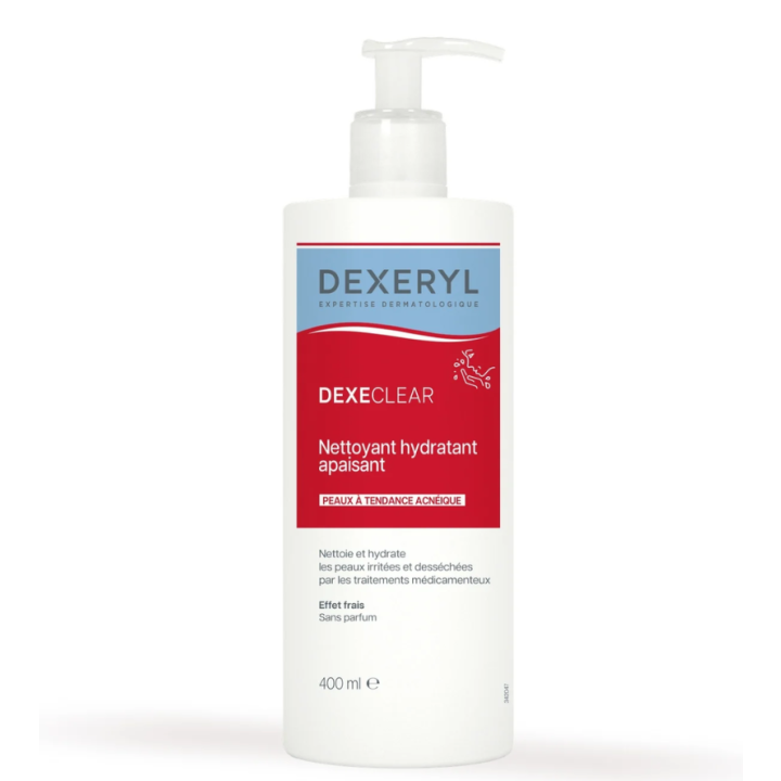 Dexeryl Dexeclear nettoyant hydratant apaisant - flacon-pompe de 400ml