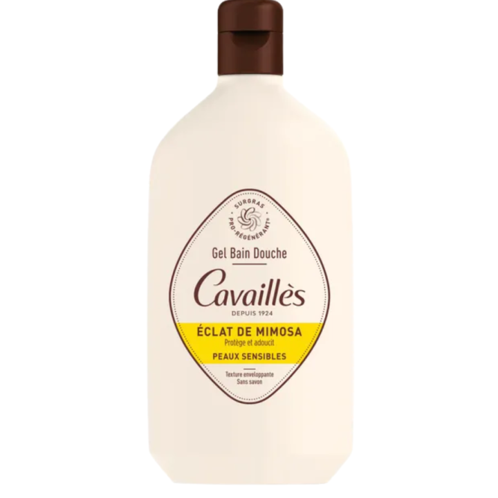Gel bain douche éclat de mimosa Rogé Cavaillès - flacon de 400ml
