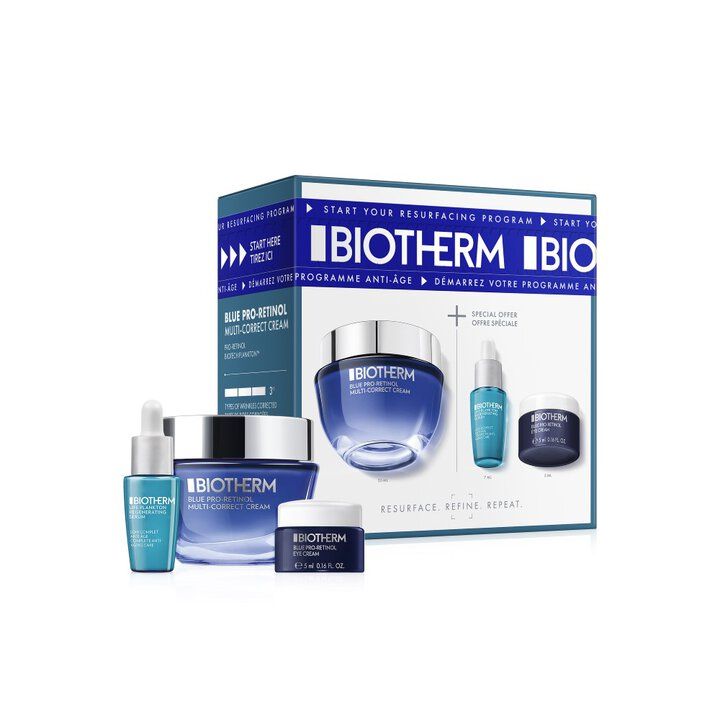 Blue Therapy coffret anti-âge Biotherm - coffret de 3 produits