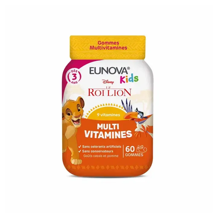 Eunova kids multi-vitamines EG Labo - pot de 60 gommes