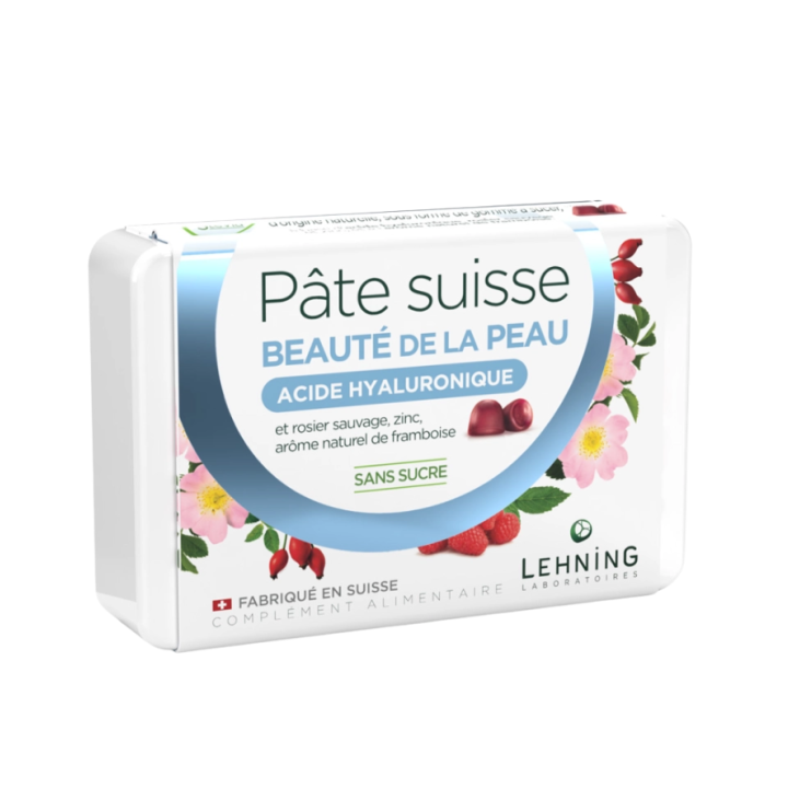 Pâte suisse beauté de la peau Lehning - boite de 40 gommes 