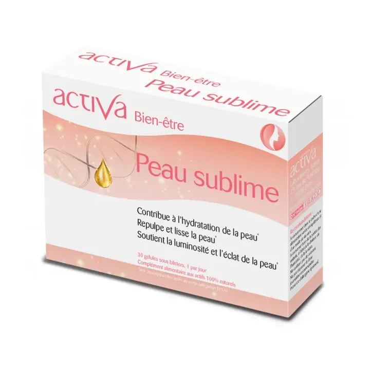 Bien-être peau sublime Activa - boîte de 30 gélules