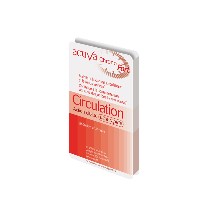 Chrono Fort circulation Activa - 15 gélules