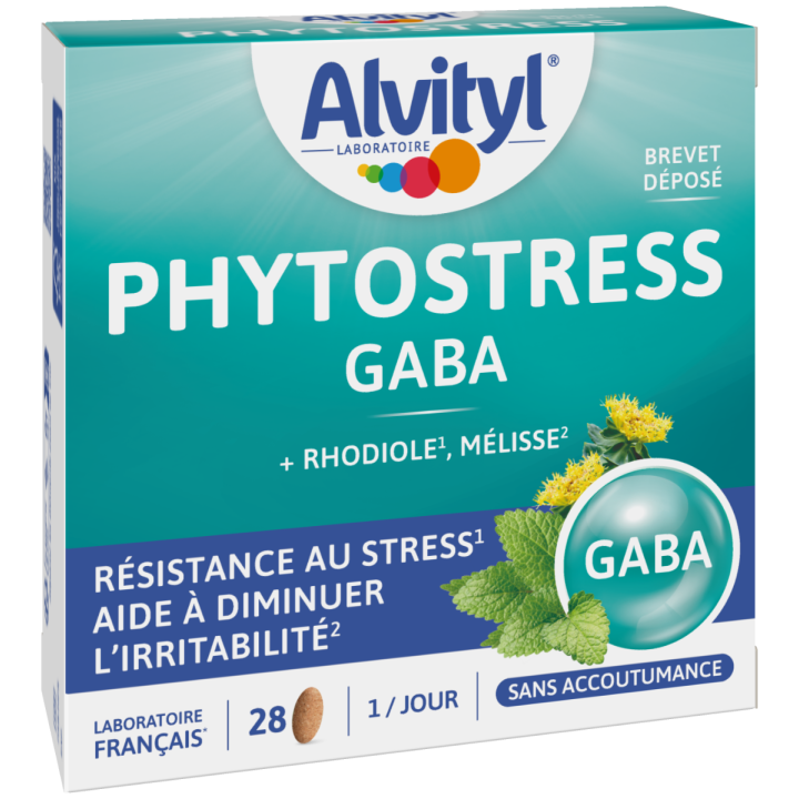 Phyto stress Gaba Alvityl - boite de 28 comprimés