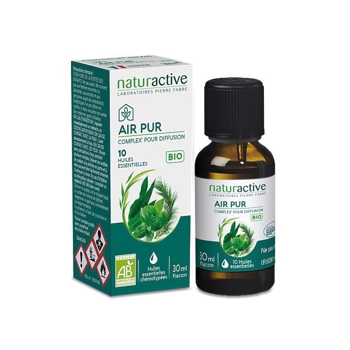 Air Pur complexe pour diffusion bio Naturactive - flacon de 30ml