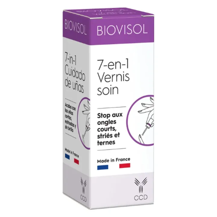 Biovisol vernis soins 7en1 CCD - flacon de 11ml