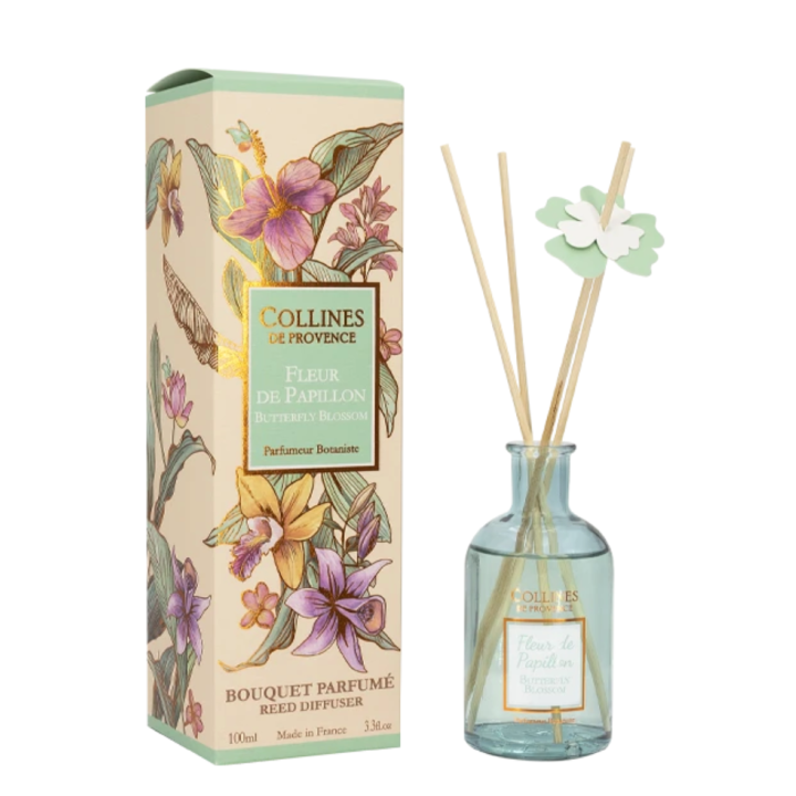 Bouquet parfumé Fleur de papillon Collines de Provence - flacon de 100ml
