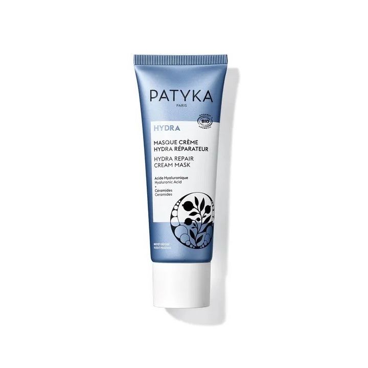 Hydra masque crème hydra réparateur bio Hydra Patyka - tube de 50ml