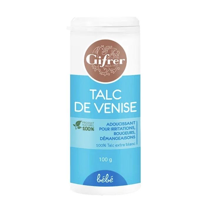 Talc de venise bébé Gifrer - flacon de 100g