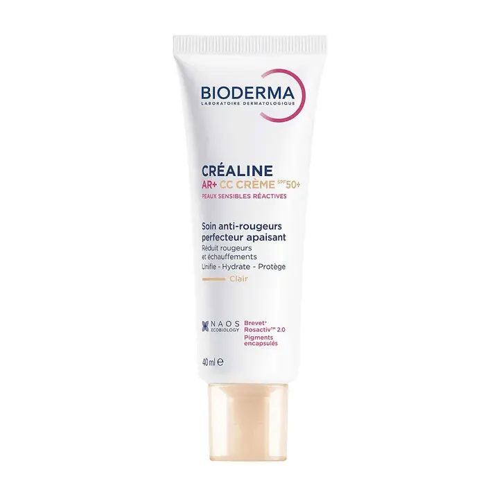 Créaline AR+ CC crème spf 50+ Bioderma - tube de 40ml