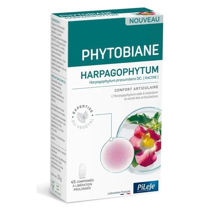 Phytobiane Harpagophytum Pileje - boite de 45 comprimés