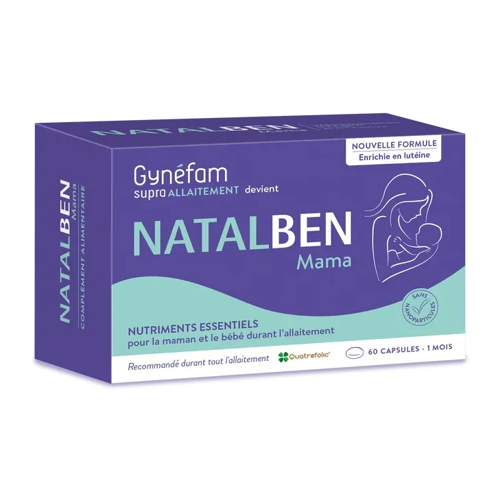 Natalben Mama Laboratoire Effik - Boîte de 60 capsules