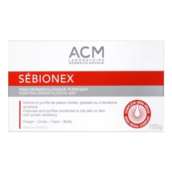 Sébionex pain dermatologique purifiant ACM - pain de 100g