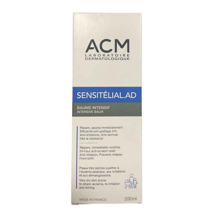Sensitélial.AD baume intensif ACM - tube de 200ml	