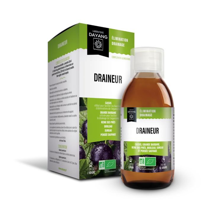 Draineur bio Dayang - flacon de 240ml
