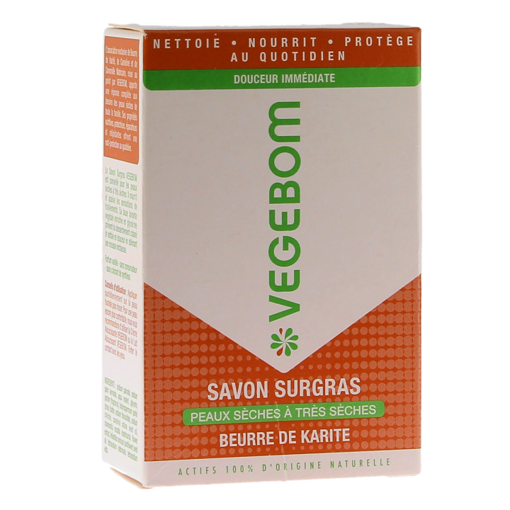 Savon surgras Vegebom - pain de 100g