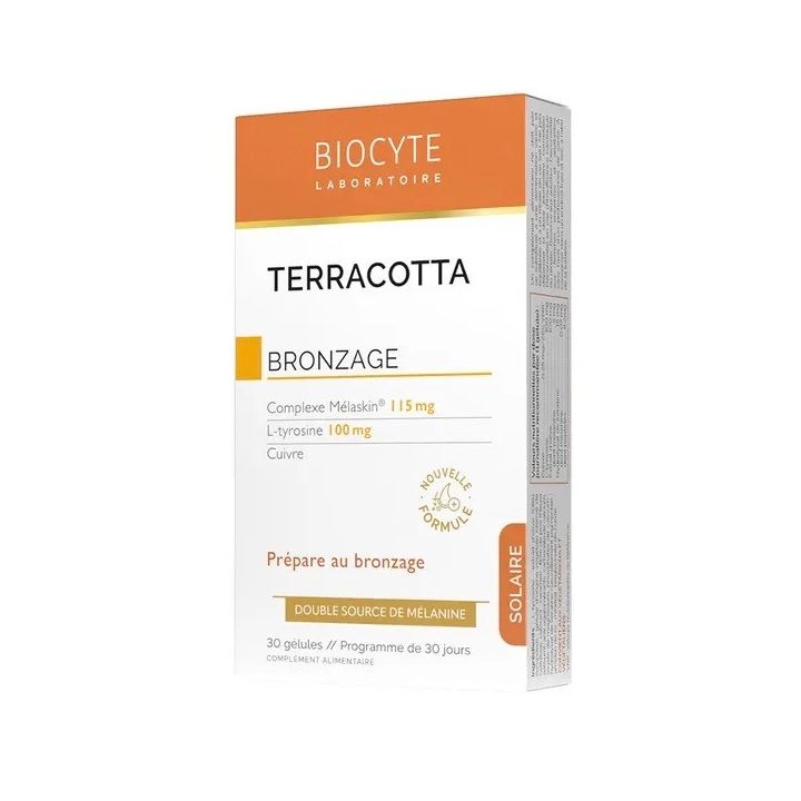 Terracotta bronzage Biocyte - boîte de 30 gélules