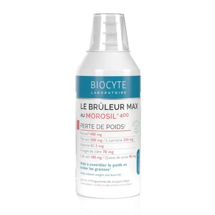 Le brûleur au morosil perte de poids Biocyte - flacon de 500ml