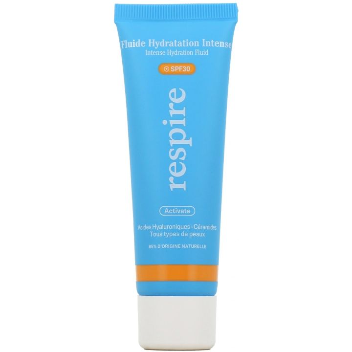 Fluide hydratation intense SPF30 Respire - tube de 50ml