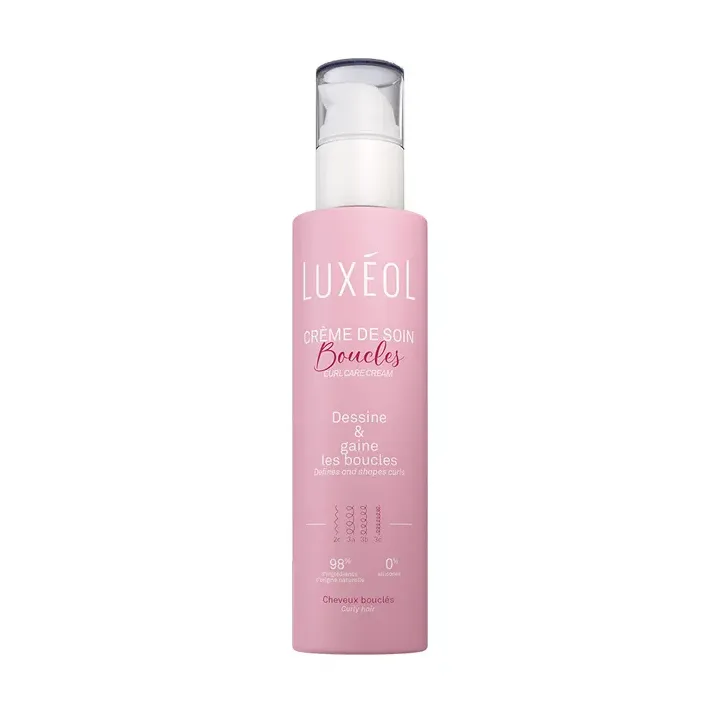 Crème de soin boucles Luxéol - flacon pompe de 250ml