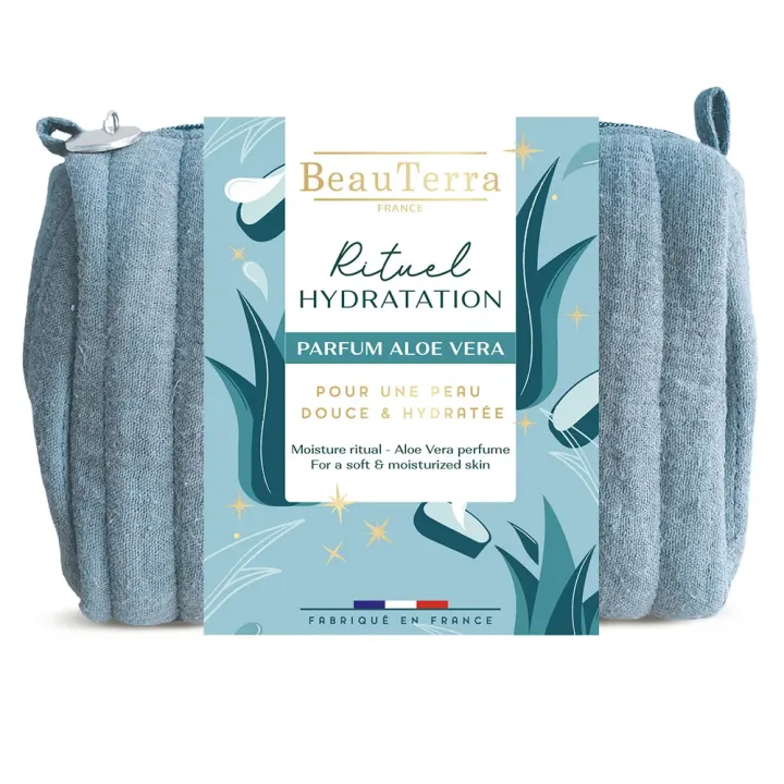 Rituel hydratation parfum aloe vera BeauTerra - trousse de 2 produits