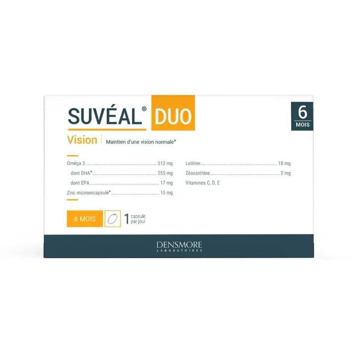 Suvéal DUO vision Densmore - boite de 180 capsules