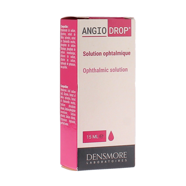 Angiodrop solution ophtalmique Densmore - flacon de 15ml