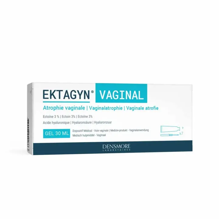 Ektagyn vaginal Densmore - boite de 7 canules