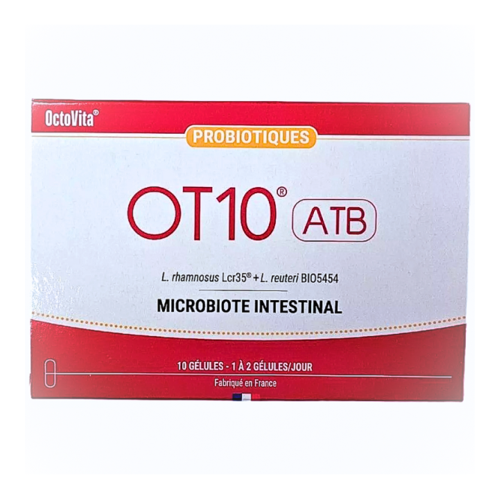 OT10 ATB microbiote intestinal - boite de 10 gélules