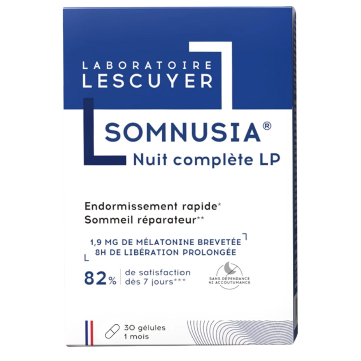 Somnusia nuit complète LP Lescuyer - boite de 30 gélules