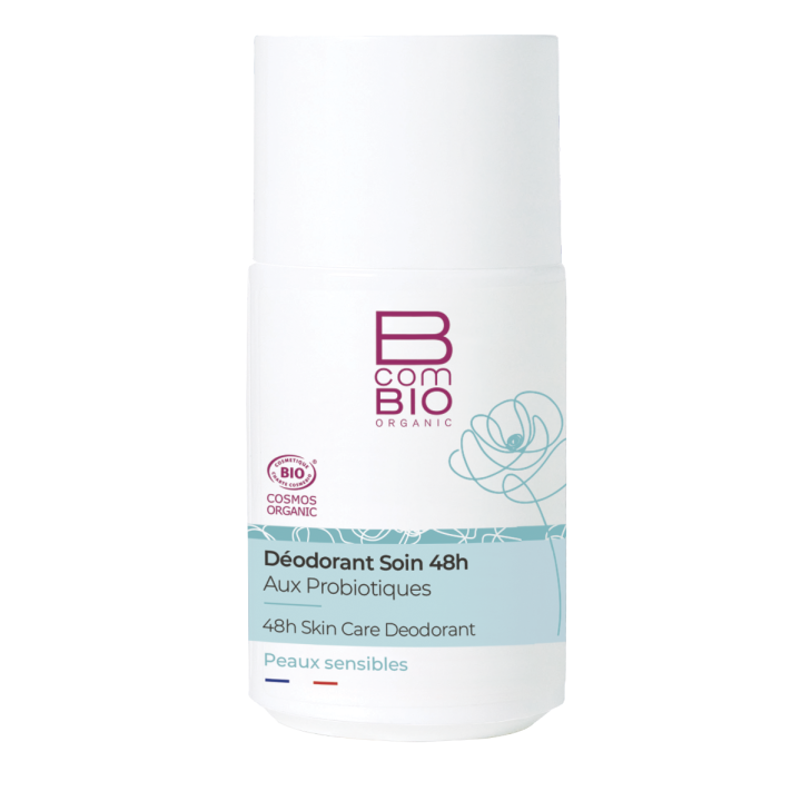 Déodorant soin 48H bio BcomBIO - roll-on de 50 ml