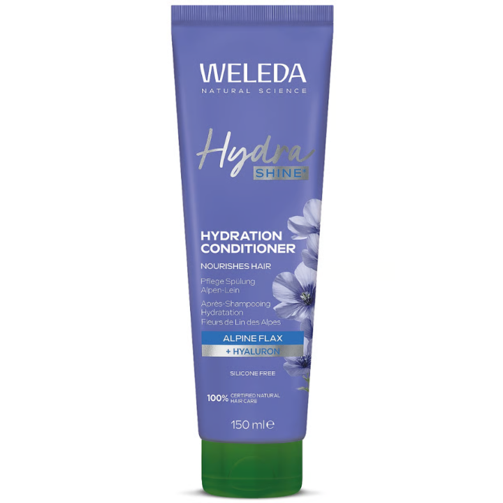 Hydra shine après-shampooing hydratation Weleda - tube de 150ml