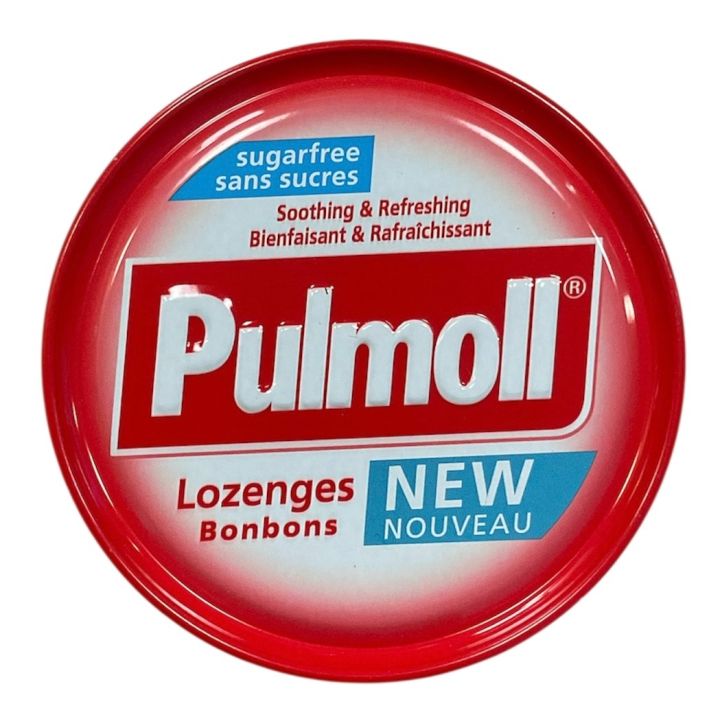 Pulmoll bonbons sans sucres - boite de 45g