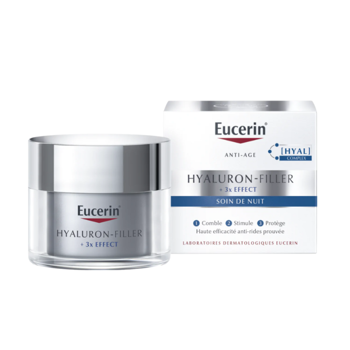 Hyaluron-filler Soin de nuit Eucerin - pot de 50 ml