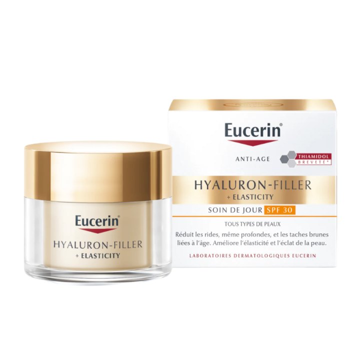Hyaluron-Filler + Elasticity Soin de jour SPF30 Eucerin - pot de 50 ml