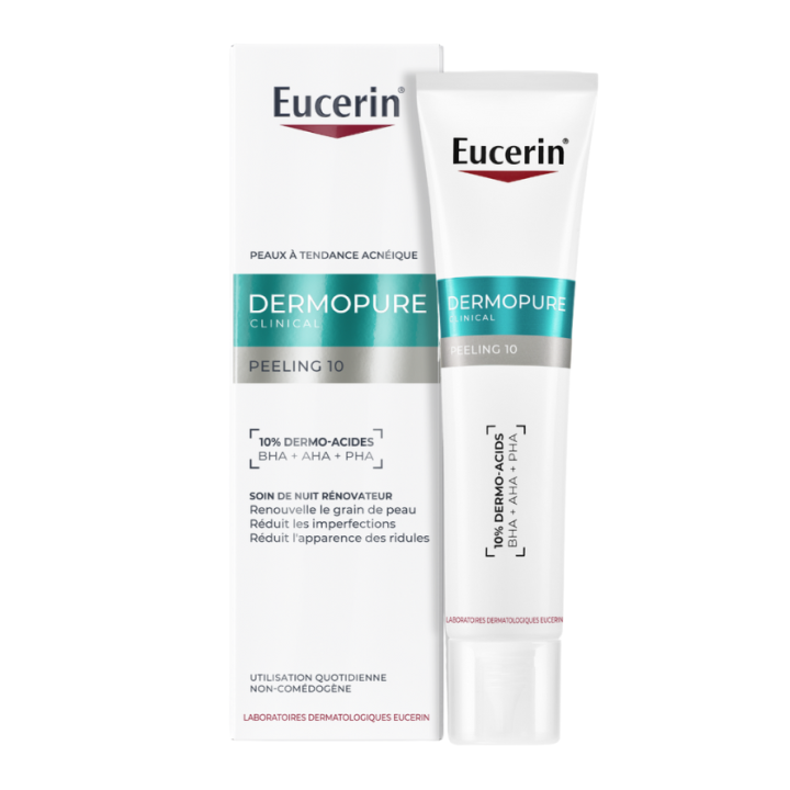 Dermopure Clinical peeling 10 Eucerin - tube de 40ml